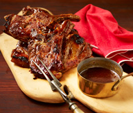 Image 1 for Sticky Bourbon BBQ Chops