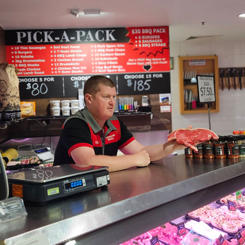 Todd Shadbolt - serving customers